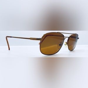 Technolite Flex TLF521 Brown Pilot Sunglasses Frames Only